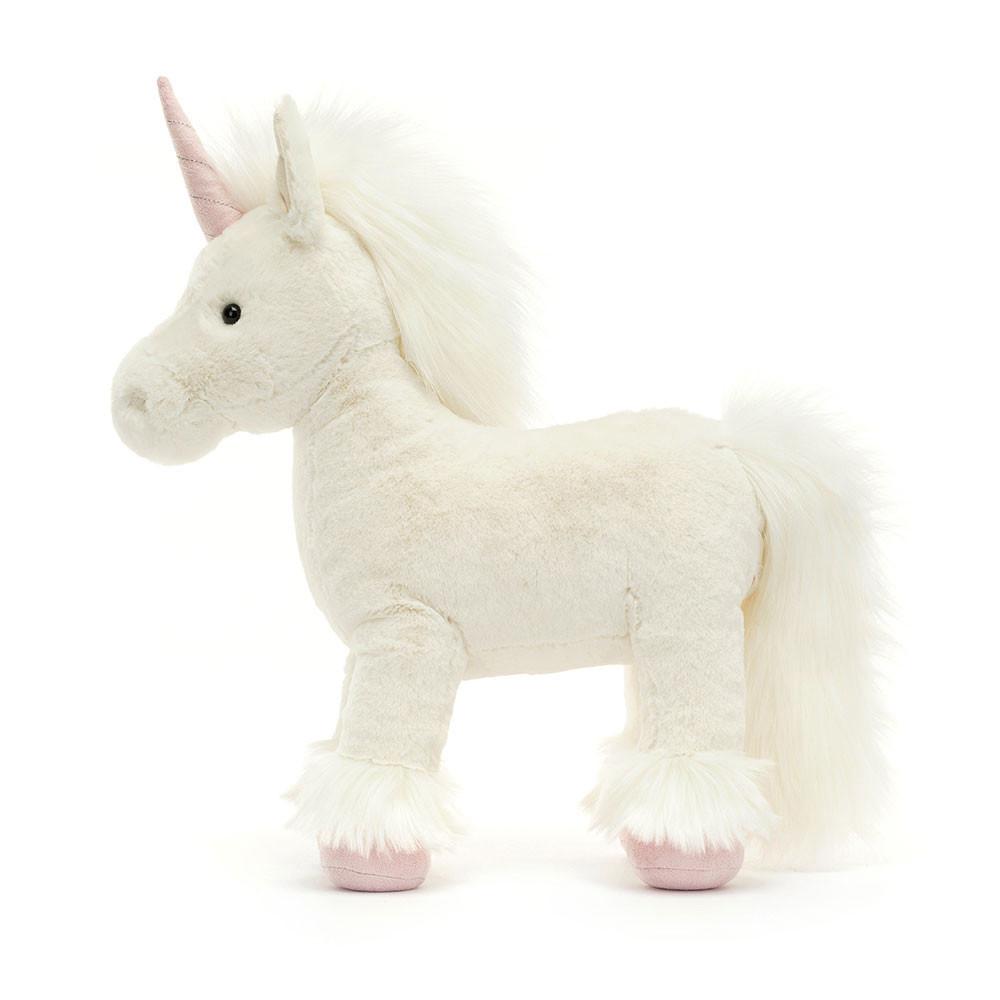 Mýtická Stvoření Jellycat Plyšáci Isadora Unicorn,32cm x 11cm x 32cm Bílé | MHRIS-4750