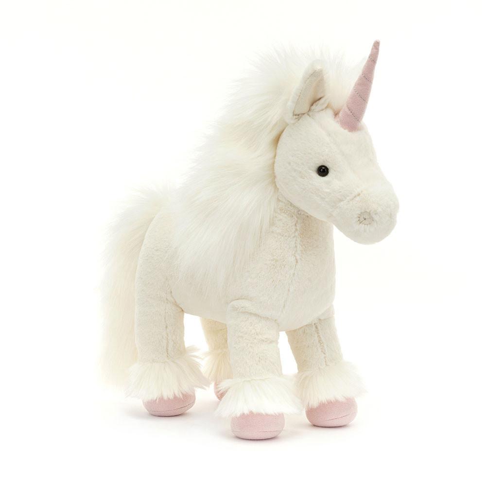 Mýtická Stvoření Jellycat Plyšáci Isadora Unicorn,32cm x 11cm x 32cm Bílé | MHRIS-4750