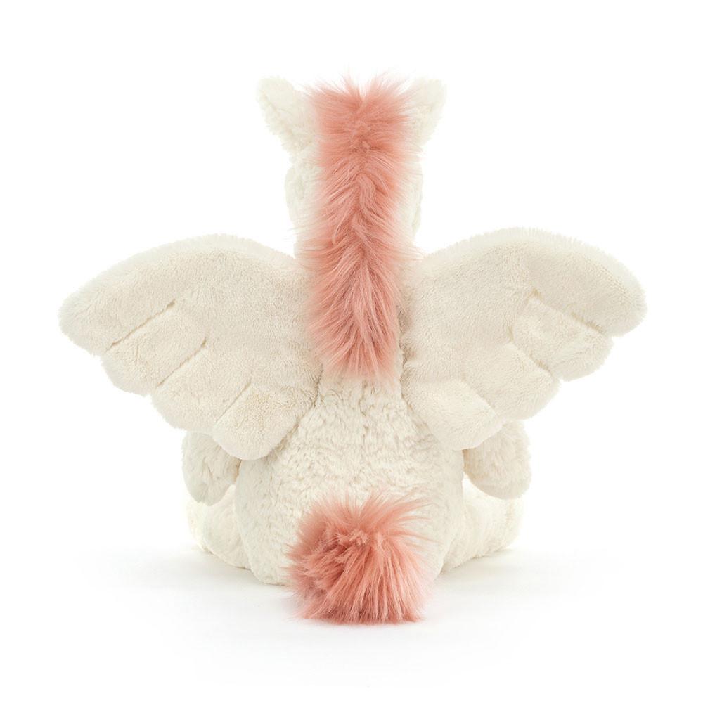 Mýtická Stvoření Jellycat Plyšáci Lallagie Unicorn,35cm x 13cm x 13cm Bílé | AYDFW-2381