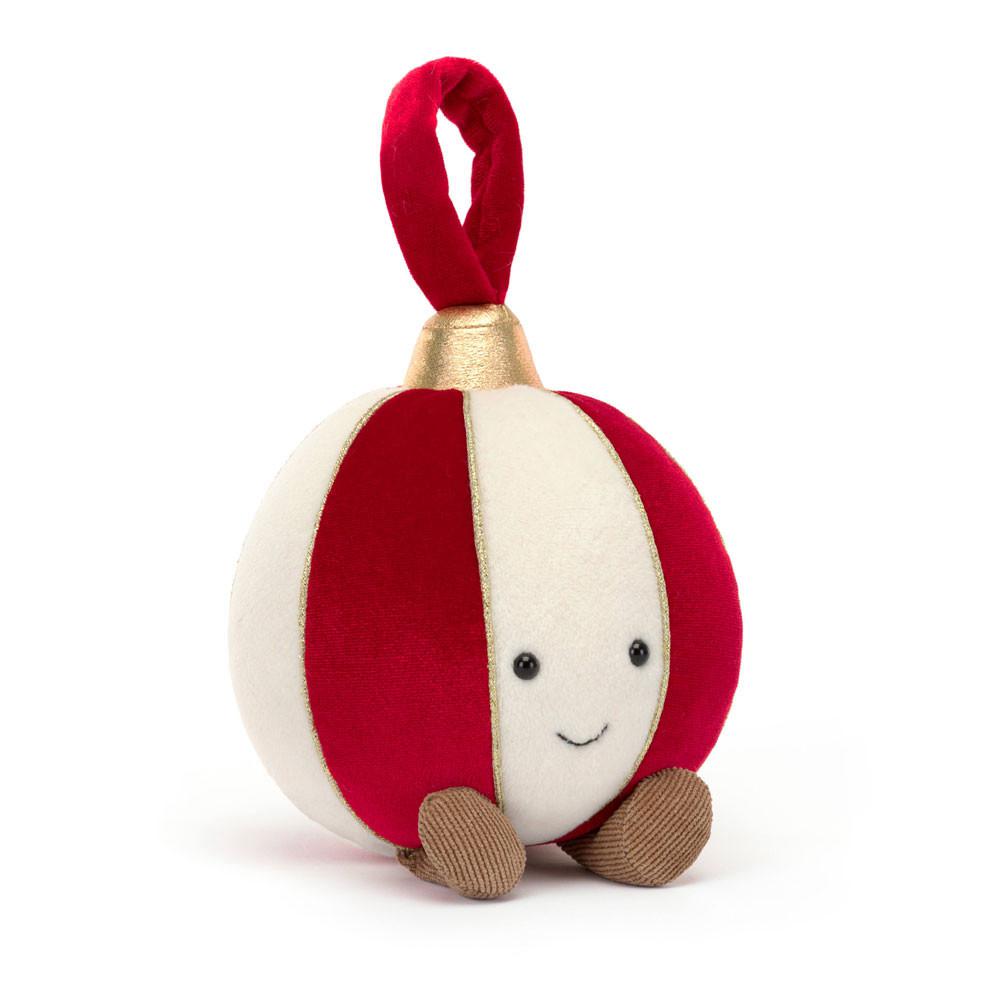 Objekty Jellycat Plyšáci Amuseables Bauble,16cm x 12cm x 12cm Červené | KHNZV-8756