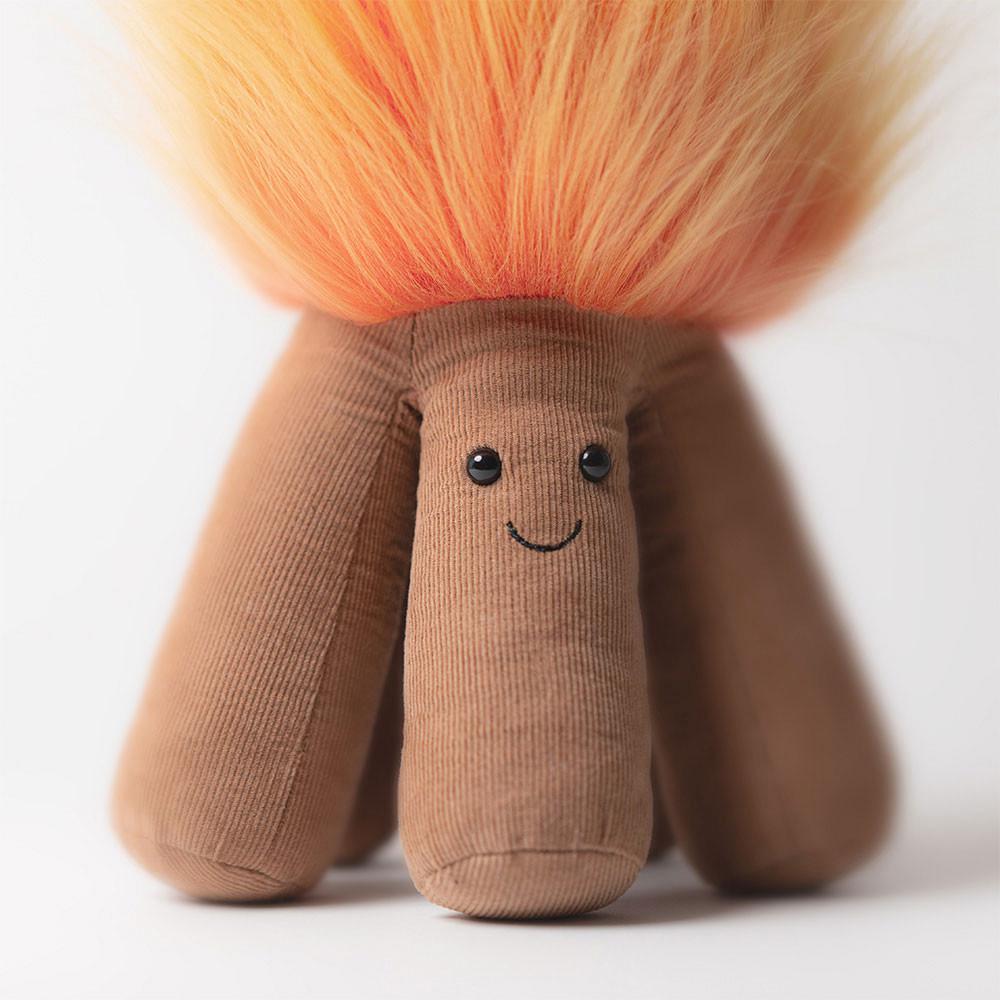 Objekty Jellycat Plyšáci Amuseables Campfire,21cm x 15cm x 15cm Oranžové | PZGLC-0975