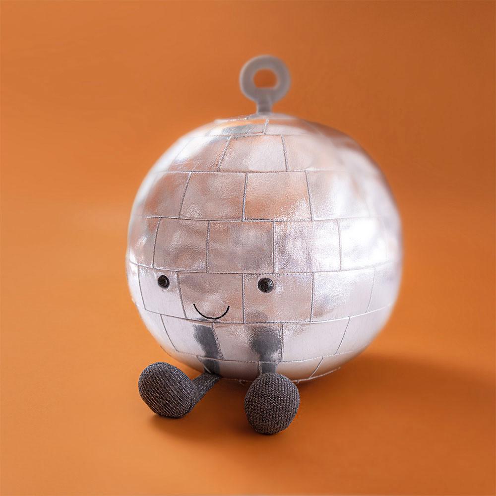 Objekty Jellycat Plyšáci Amuseables Disco Ball,30cm x 24cm x 23cm Šedé | IYRHS-2954