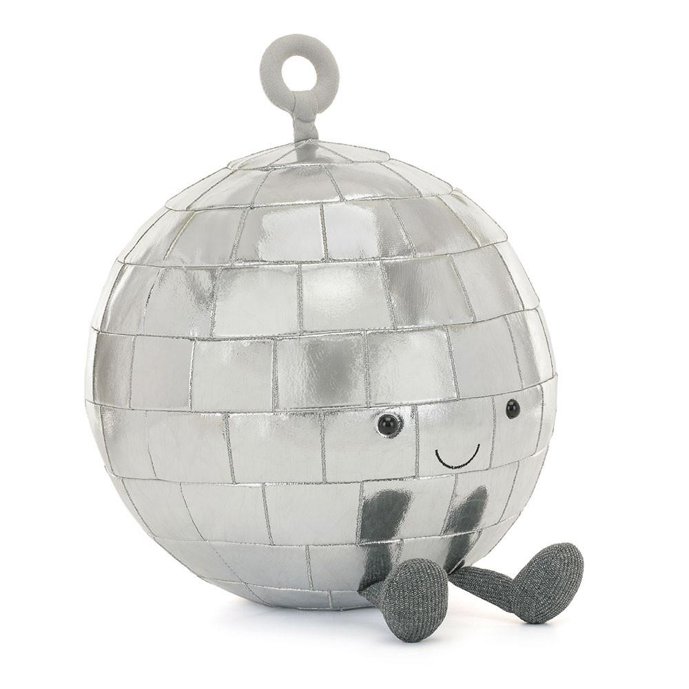 Objekty Jellycat Plyšáci Amuseables Disco Ball,30cm x 24cm x 23cm Šedé | IYRHS-2954
