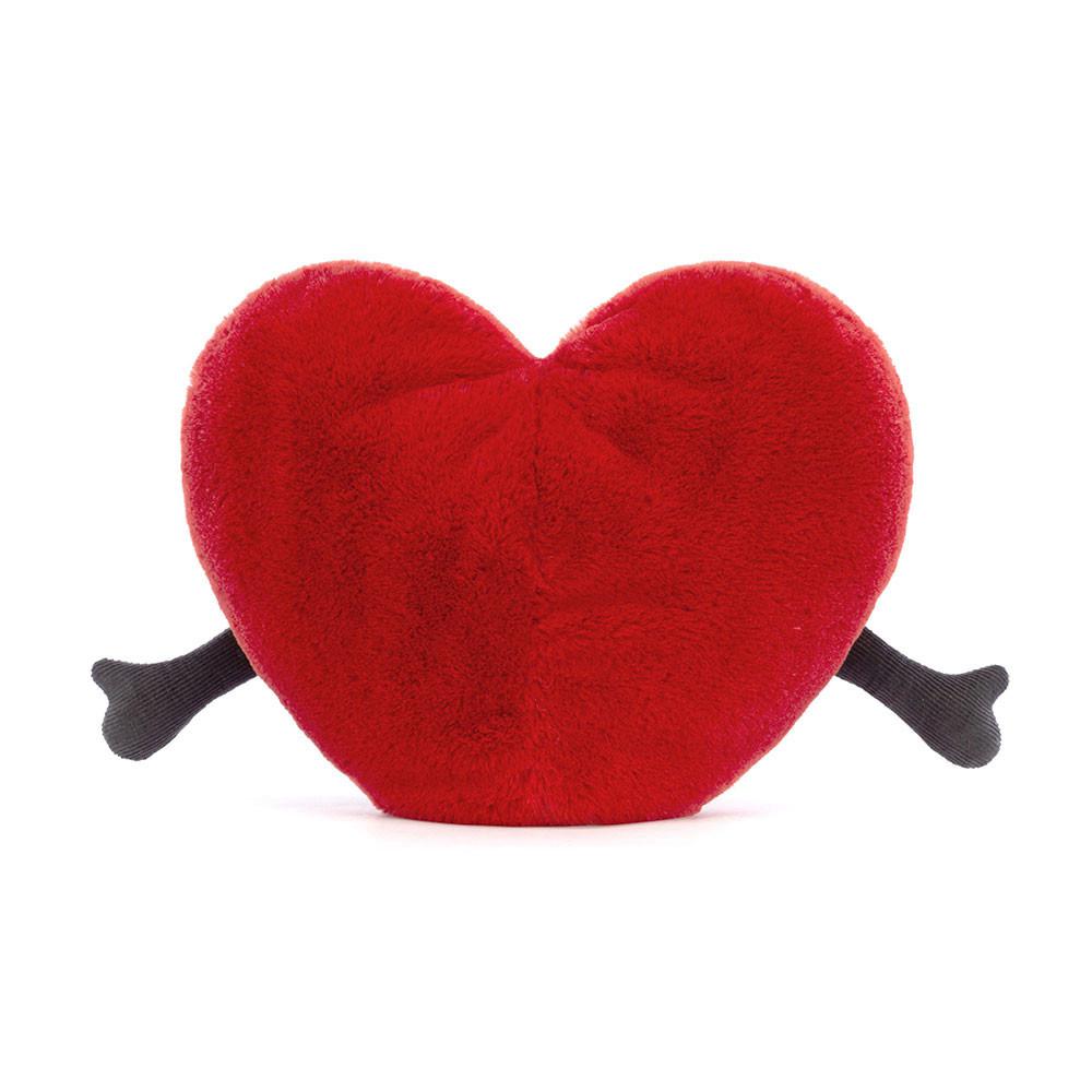Objekty Jellycat Plyšáci Amuseables Heart,17cm x 19cm x 7cm Červené | KYLJR-9782