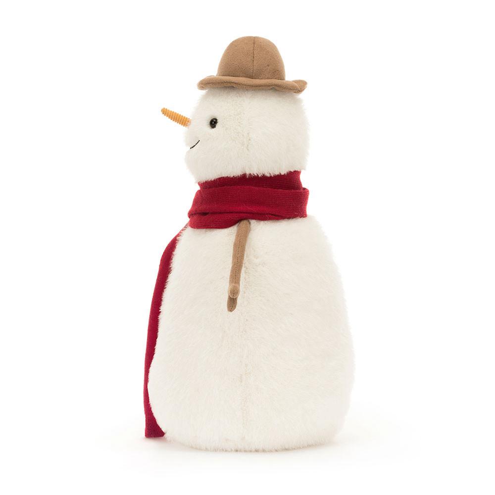 Objekty Jellycat Plyšáci Amuseables Jesse Snowman,30cm x 14cm x 14cm Bílé | DREGZ-5087