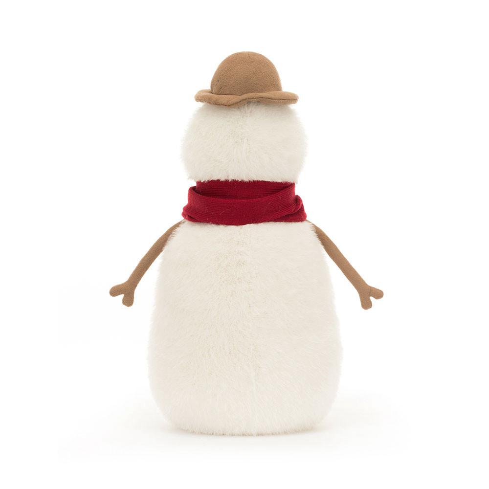 Objekty Jellycat Plyšáci Amuseables Jesse Snowman,30cm x 14cm x 14cm Bílé | DREGZ-5087