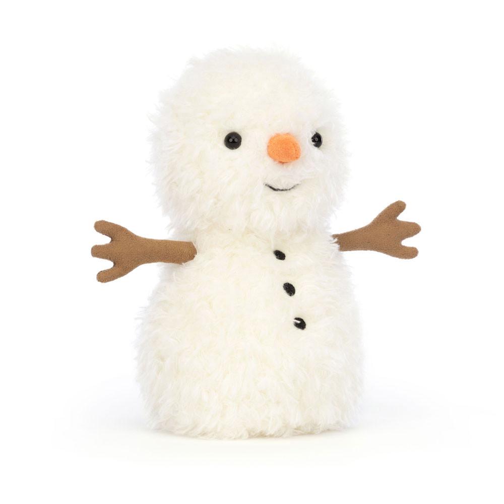 Objekty Jellycat Plyšáci Amuseables Little Snowman,18cm x 10cm x 10cm Bílé | ZMXKD-8295