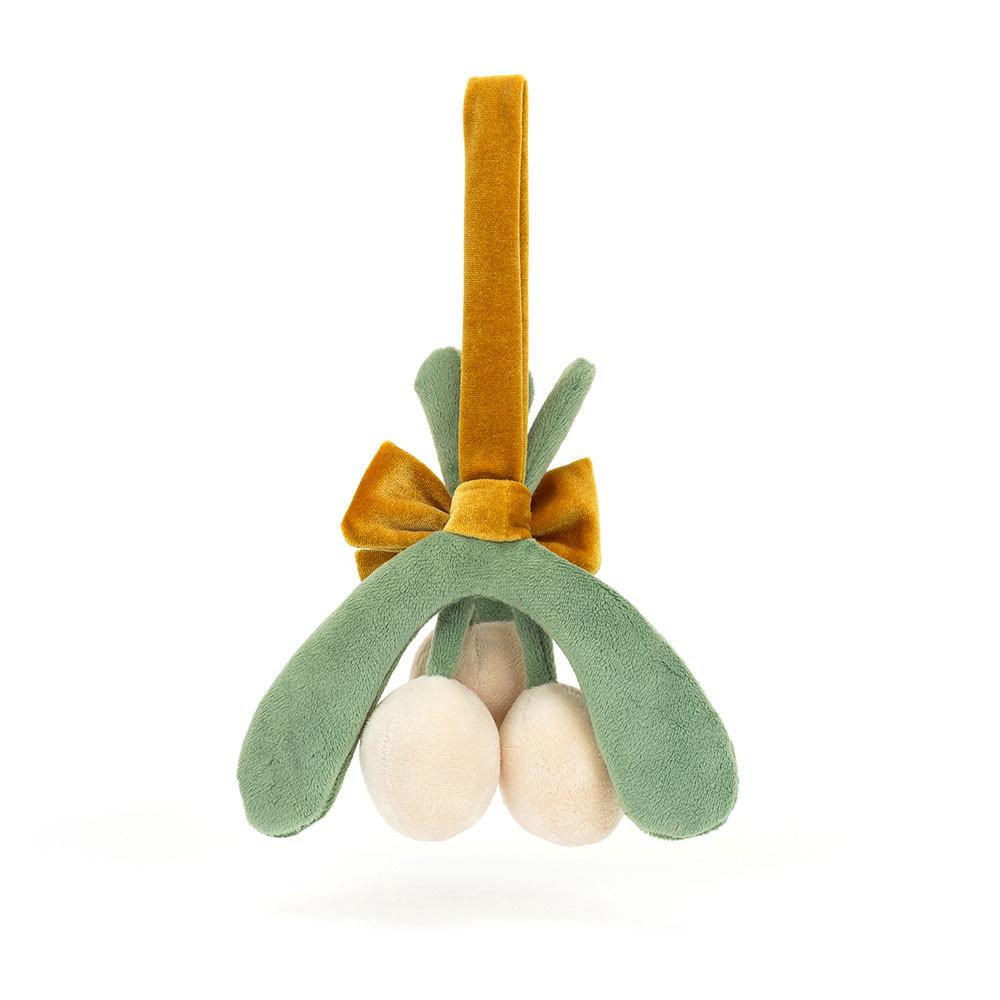 Objekty Jellycat Plyšáci Amuseables Mistletoe,17cm x 19cm x 4cm Krém | STGPU-0865