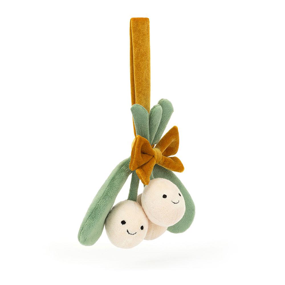 Objekty Jellycat Plyšáci Amuseables Mistletoe,17cm x 19cm x 4cm Krém | STGPU-0865