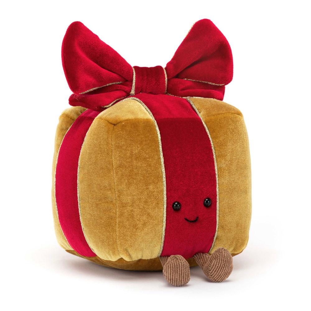 Objekty Jellycat Plyšáci Amuseables Present,13cm x 11cm x 11cm Žluté | HLXFY-2078