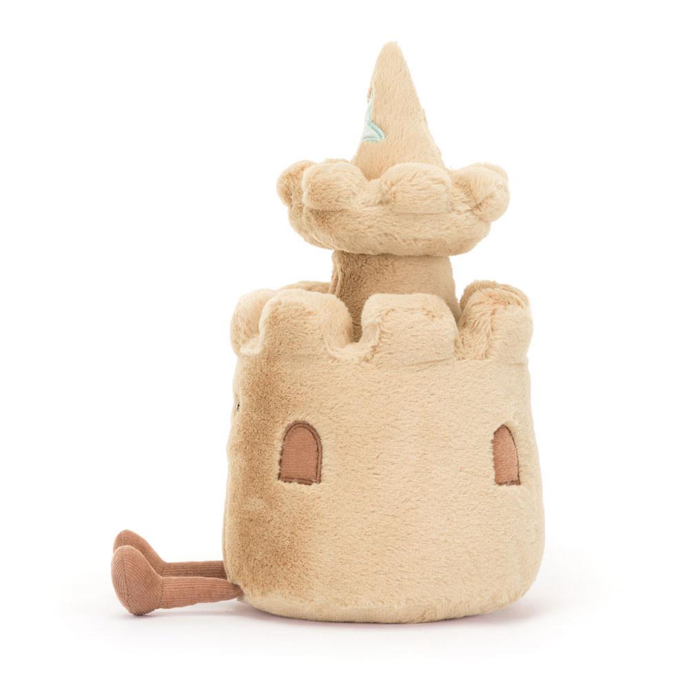 Objekty Jellycat Plyšáci Amuseables Sandcastle,29cm x 15cm x 14cm Béžový | SNJDQ-8320
