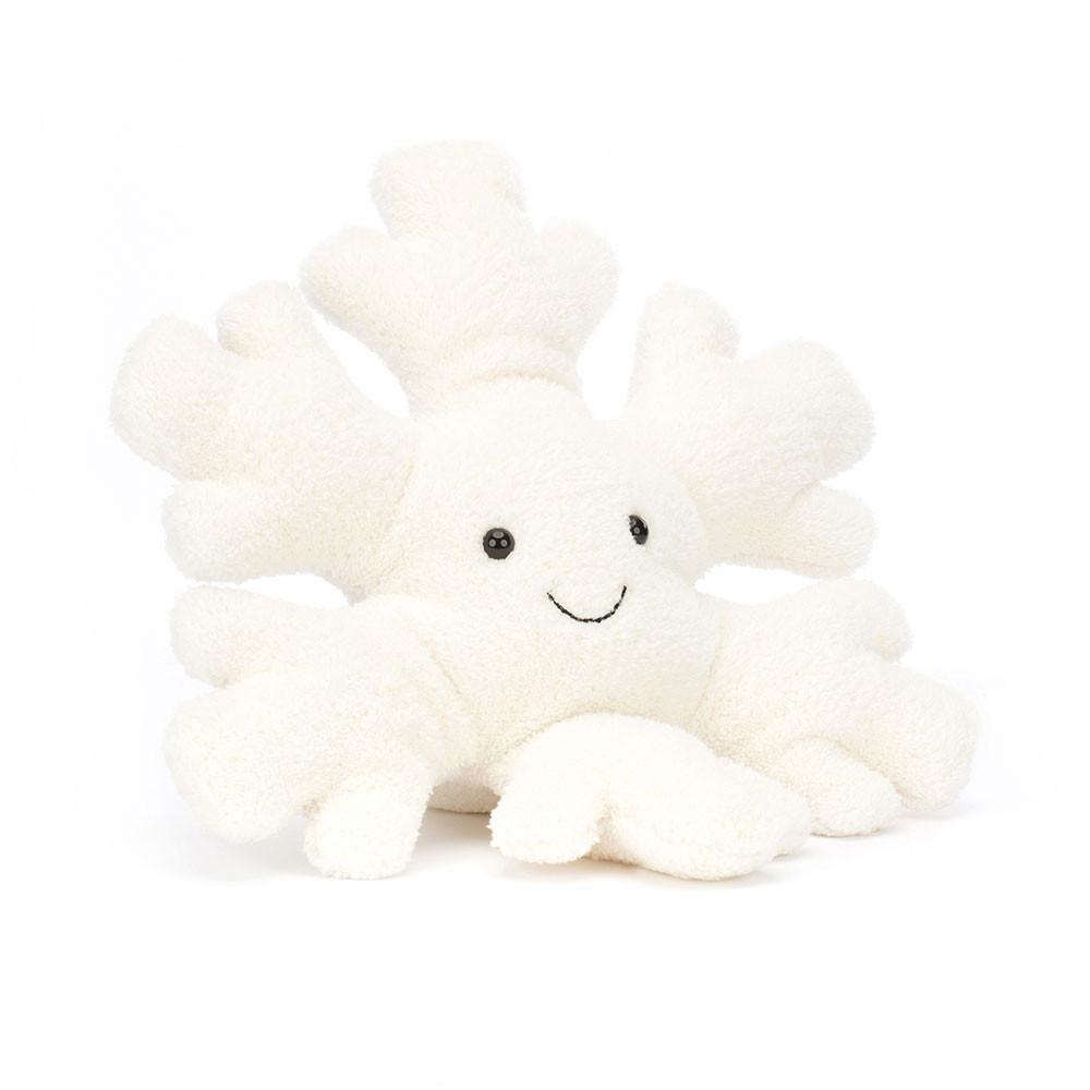 Objekty Jellycat Plyšáci Amuseables Snowflake,18cm x 18cm x 7cm Bílé | JXDUA-1482