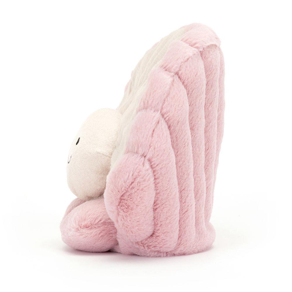 Oceán Jellycat Plyšáci Clemmie Clam,16cm x 19cm x 9cm Růžové | RUSDP-0342