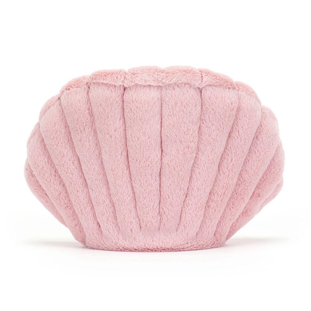 Oceán Jellycat Plyšáci Clemmie Clam,16cm x 19cm x 9cm Růžové | RUSDP-0342