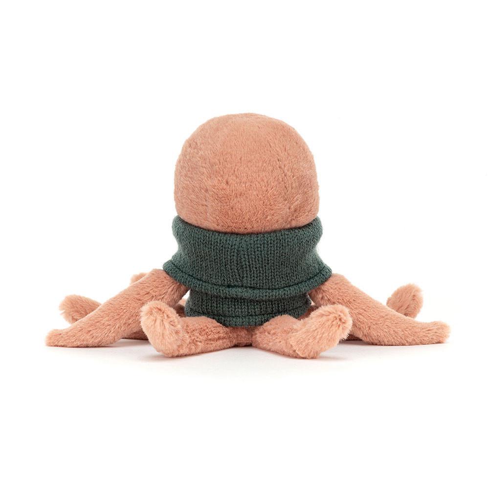 Oceán Jellycat Plyšáci Cozy Crew Octopus,20cm x 6cm x 6cm Oranžové | IVOWE-1746