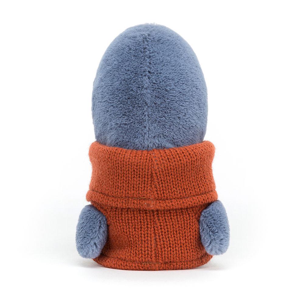 Oceán Jellycat Plyšáci Cozy Crew Whale,15cm x 6cm x 10cm Blankyt | HNKCL-3016