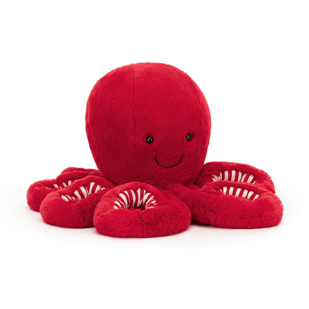 Oceán Jellycat Plyšáci Cranberry Octopus,47cm x 19cm x 19cm Červené | DZTQC-0264