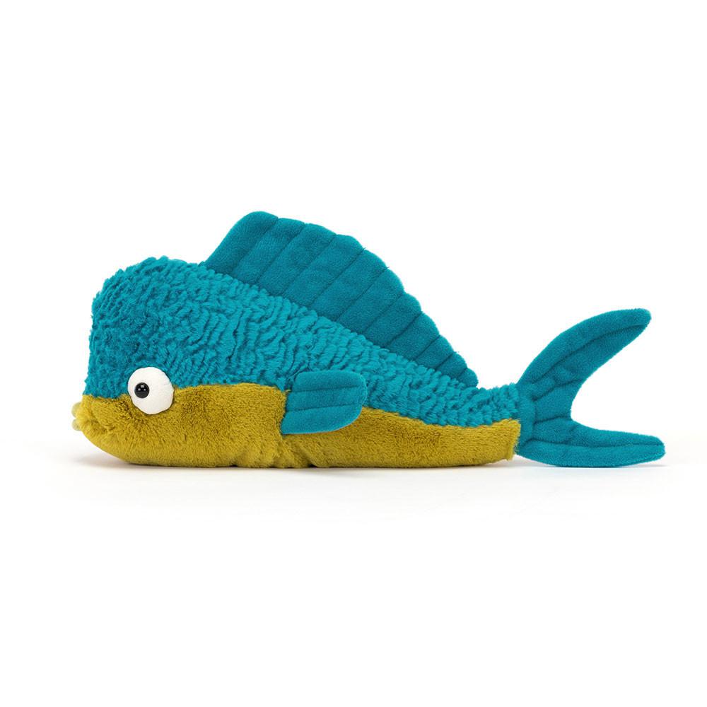 Oceán Jellycat Plyšáci Delano Dorado Fish,12cm x 9cm x 24cm Blankyt | BQNWO-1734