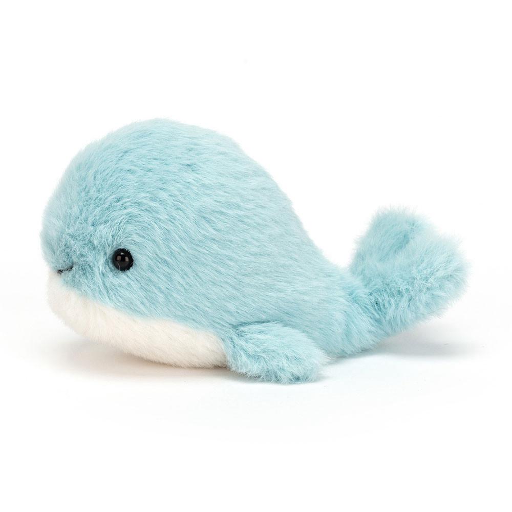 Oceán Jellycat Plyšáci Fluffy Whale,7cm x 5cm x 10cm Blankyt | JTDAN-4672