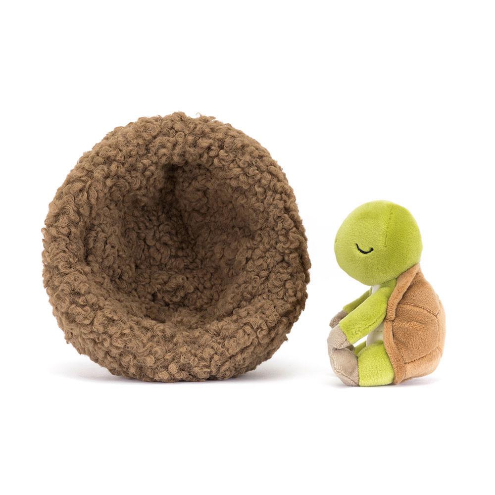 Oceán Jellycat Plyšáci Hibernating Tortoise,9cm x 13cm x 13cm Zelene | NZTQX-4376