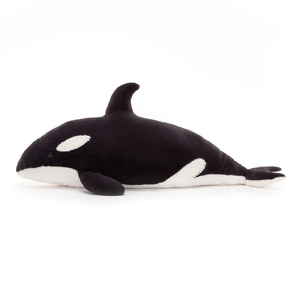 Oceán Jellycat Plyšáci Ollivander the Orca,22cm x 20cm x 64cm Černé | MSEWT-9451