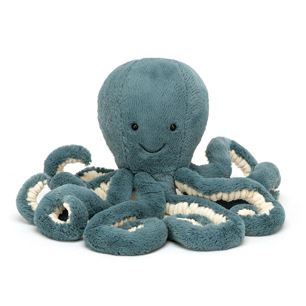 Oceán Jellycat Plyšáci Storm Octopus,27cm x 10cm x 10cm Blankyt | OKPYF-3210