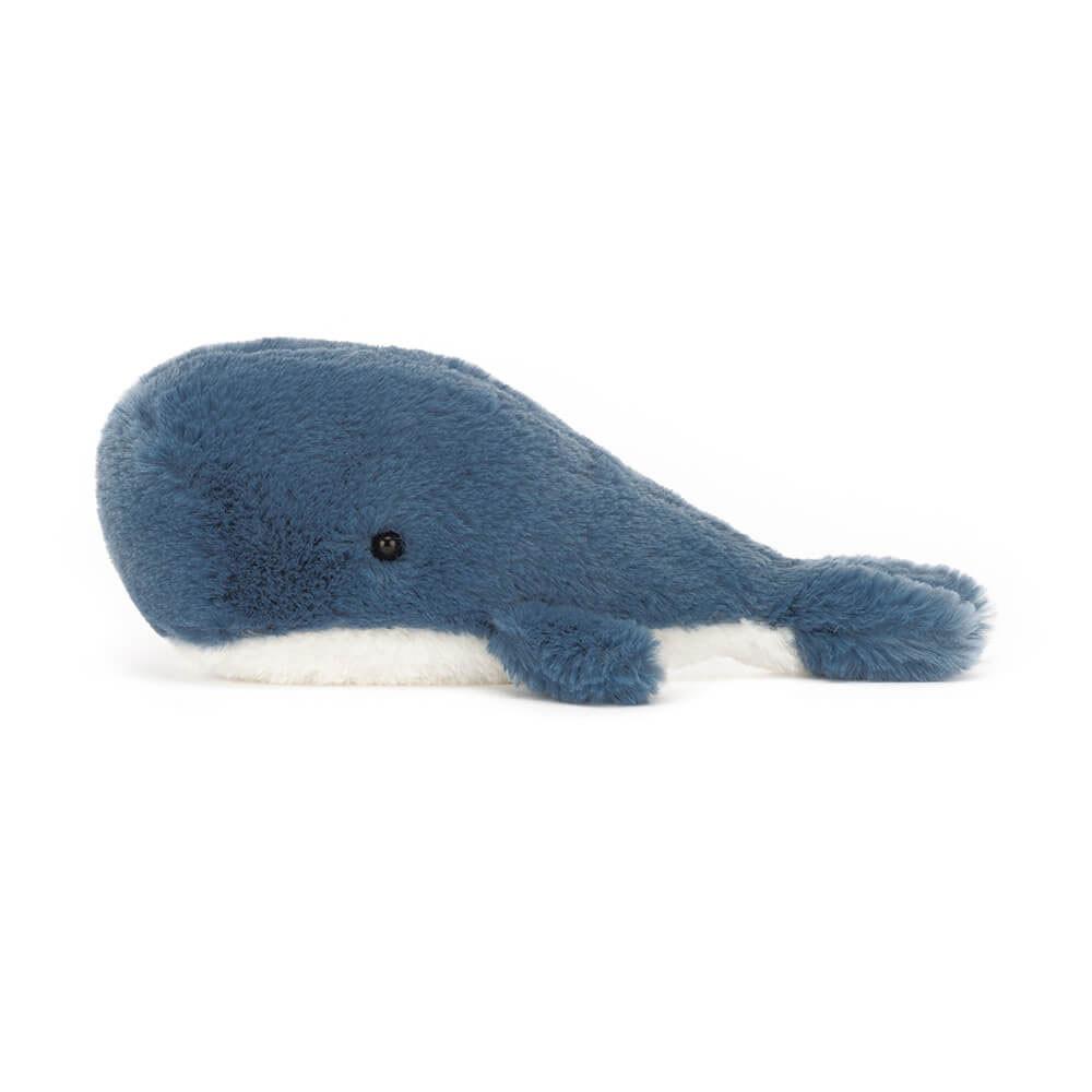 Oceán Jellycat Plyšáci Wavelly Whale,8cm x 6cm x 13cm Blankyt | YNAQM-5270