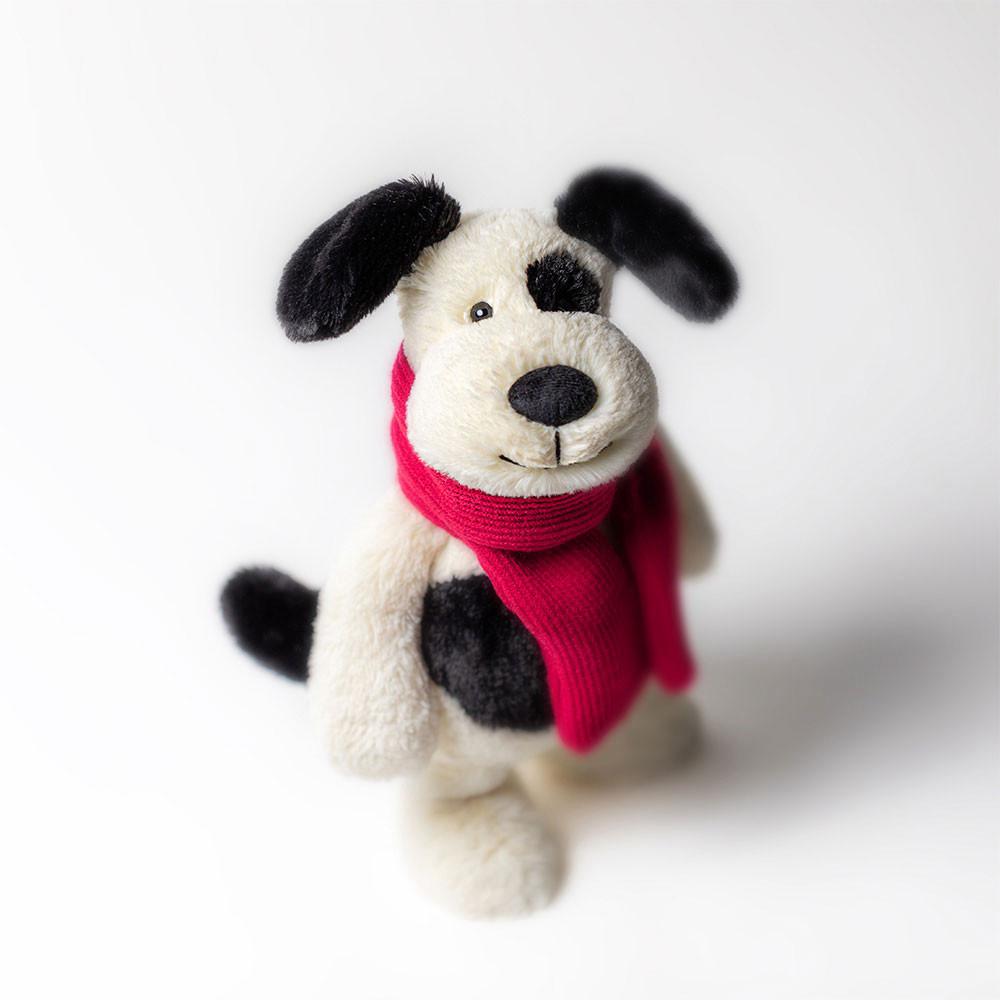 Pejsci Jellycat Plyšáci Bashful Winter Puppy,12.2in x 4.7in x 3.5in Bílé | TSROV-3096