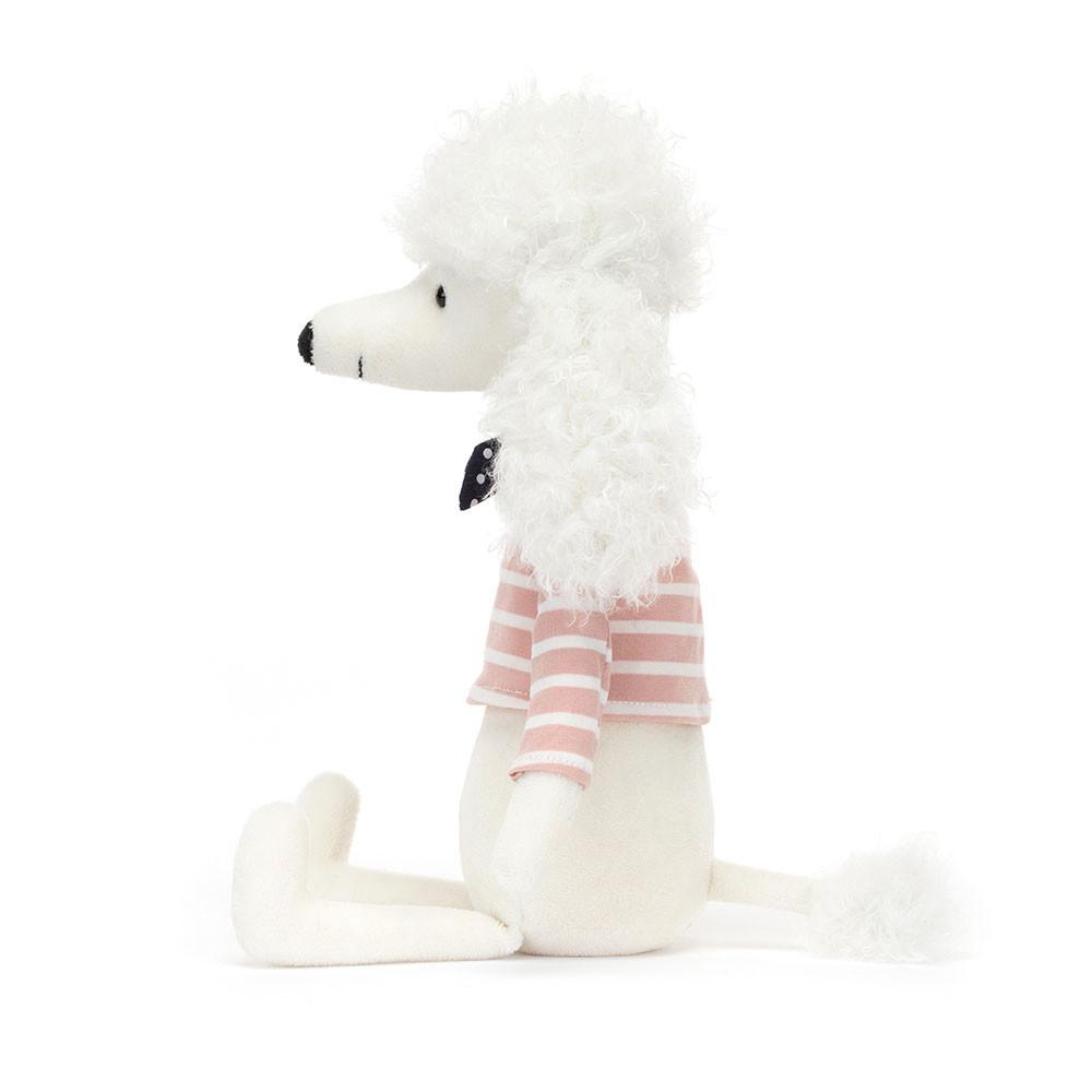 Pejsci Jellycat Plyšáci Beatnik Buddy Poodle,11.8in x 2.8in x 2in Bílé | USXGO-9287