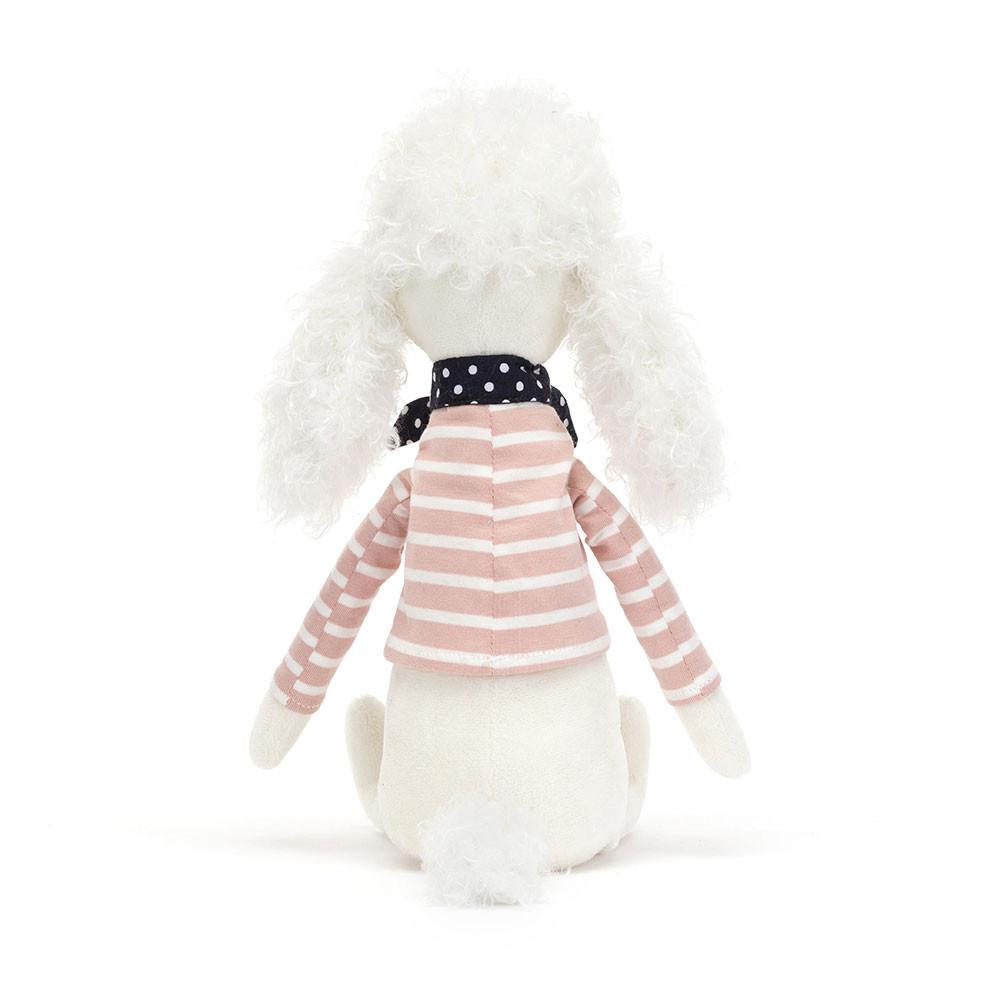 Pejsci Jellycat Plyšáci Beatnik Buddy Poodle,11.8in x 2.8in x 2in Bílé | USXGO-9287