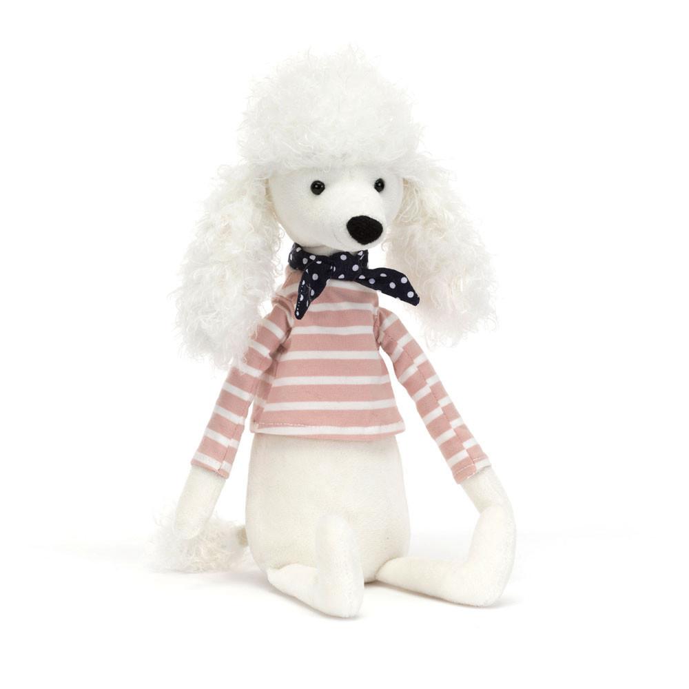 Pejsci Jellycat Plyšáci Beatnik Buddy Poodle,11.8in x 2.8in x 2in Bílé | USXGO-9287