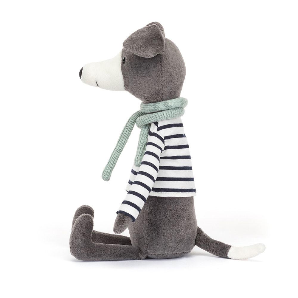 Pejsci Jellycat Plyšáci Beatnik Buddy Whippet,11.8in x 2.8in x 2in Šedé | KYPWU-0268