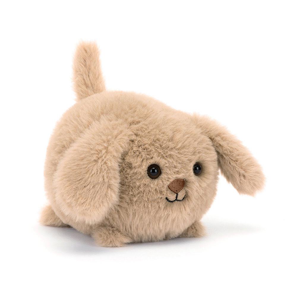 Pejsci Jellycat Plyšáci Caboodle Puppy,3.9in x 3.5in x 4.3in Béžový | DZIGF-0823