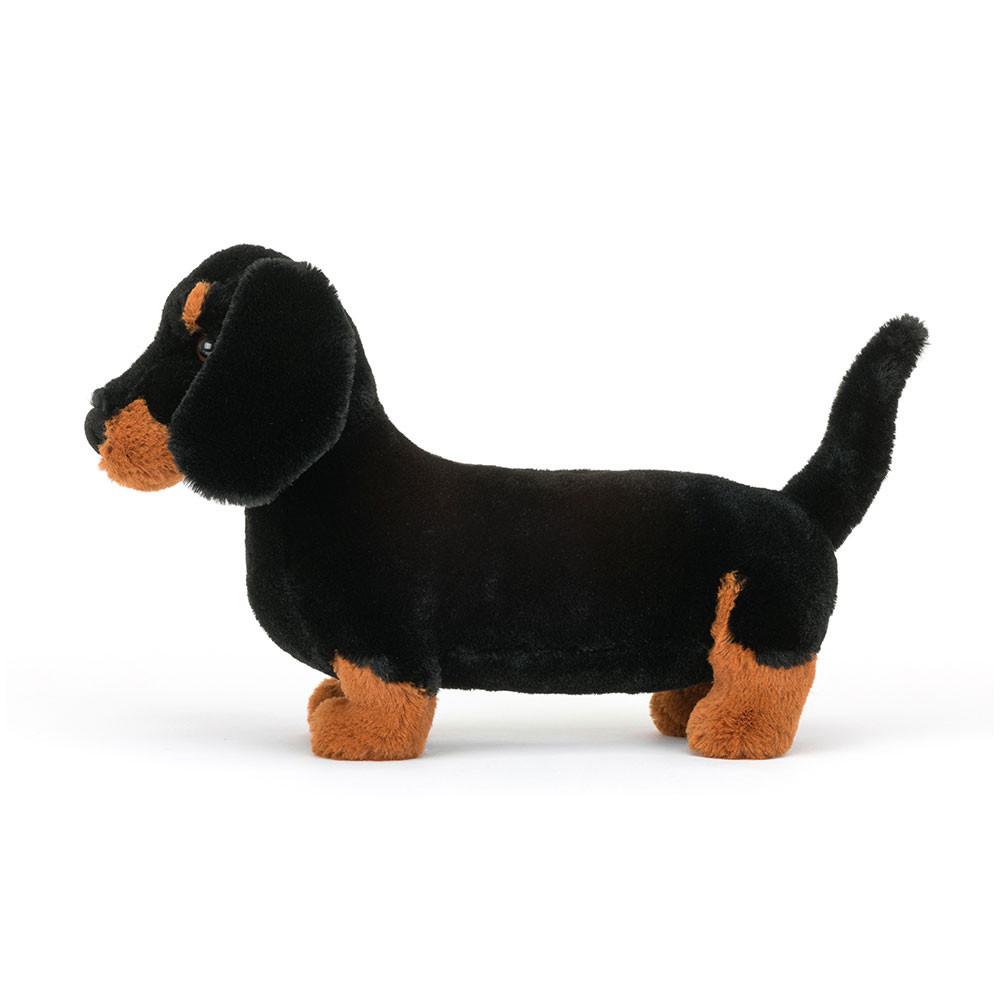 Pejsci Jellycat Plyšáci Freddie Sausage,7.5in x 3.5in x 11.4in Černé | ZTSKR-9781