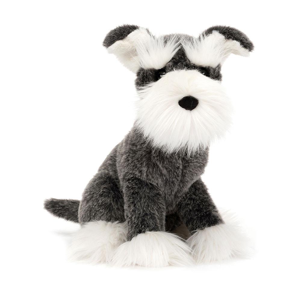 Pejsci Jellycat Plyšáci Lawrence Schnauzer,10.2in x 5.9in x 7.1in Šedé | LNWFX-1320