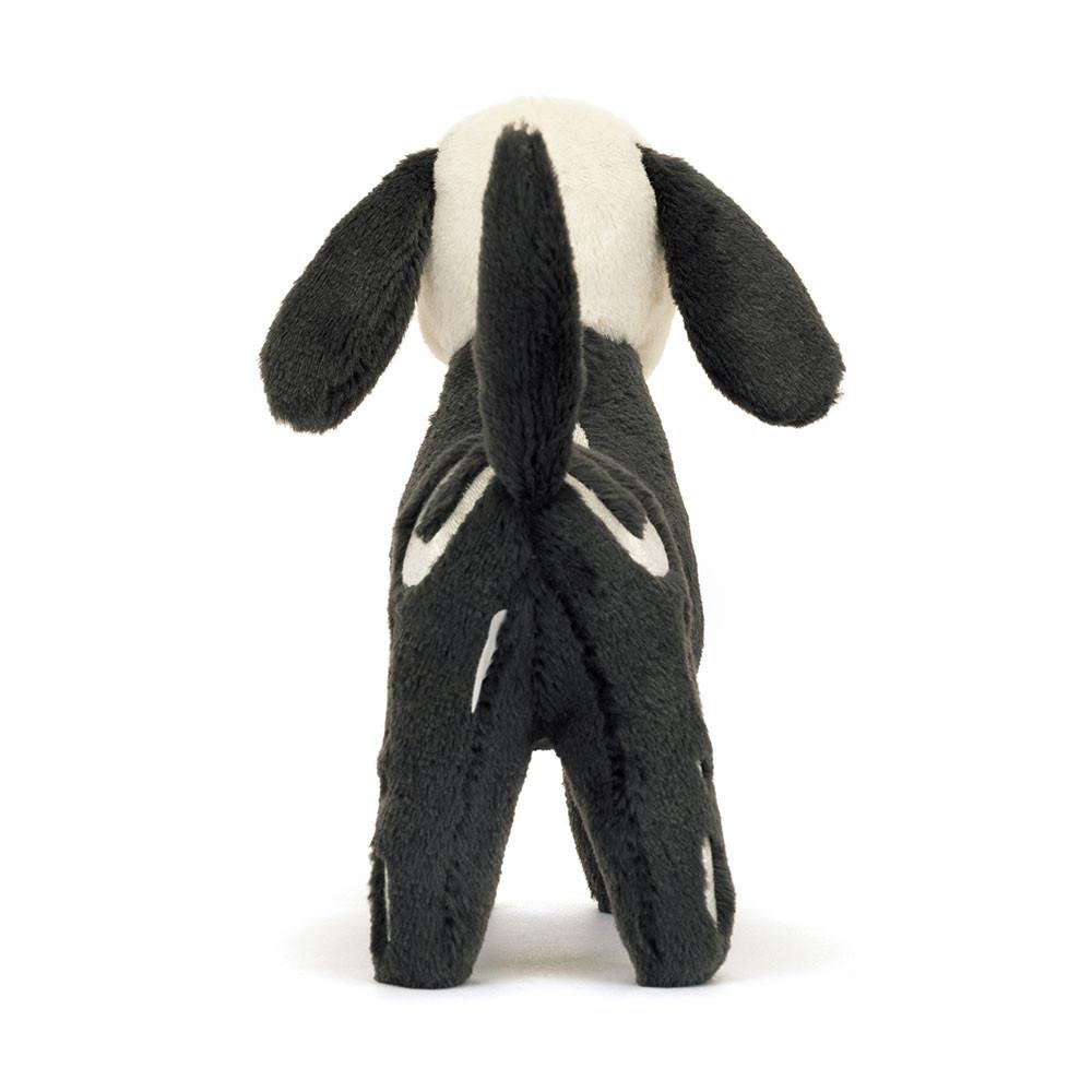 Pejsci Jellycat Plyšáci Skeledog Dan,6.3in x 2.4in x 8.7in Černé | VIDAE-2479