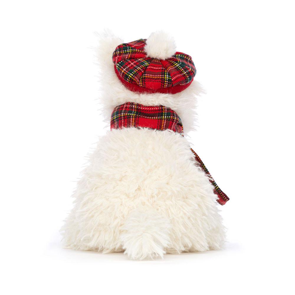 Pejsci Jellycat Plyšáci Winter Warmer Munro Scottie,8.3in x 4.7in x 5.9in Bílé | WXHPS-0529