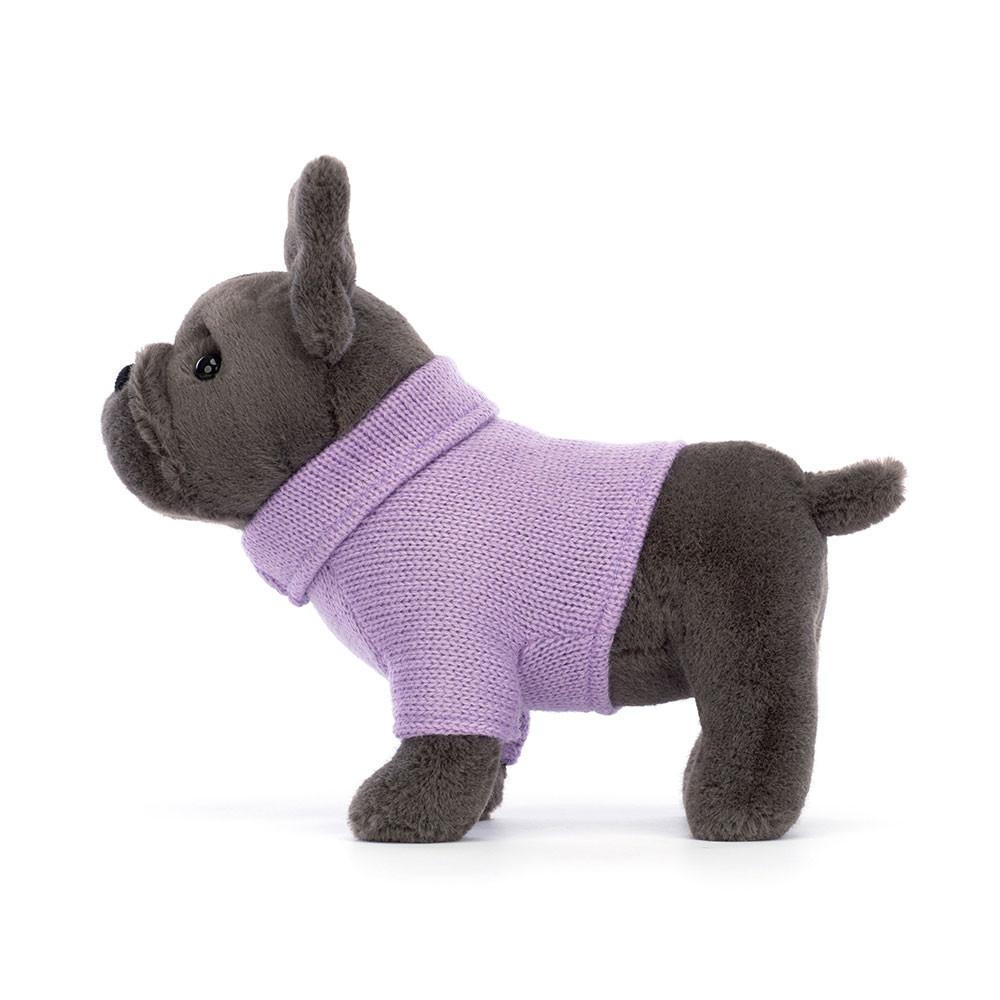 Pet Jellycat Plyšáci Sweater French Bulldog,17cm x 7cm x 19cm Šedé | PELIC-1843