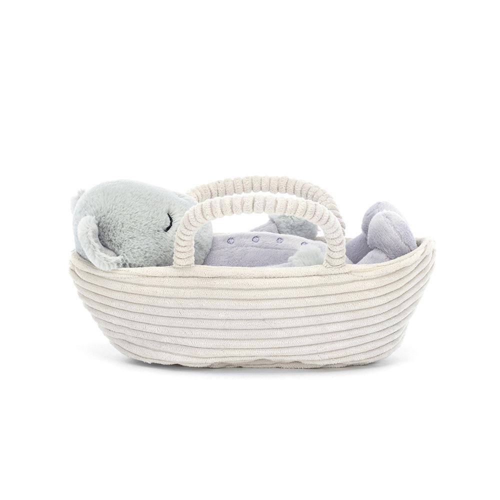 Pets Jellycat Plyšáci Rock-a-Bye Kitten,12cm x 9cm x 20cm Šedé | ACQZH-8539