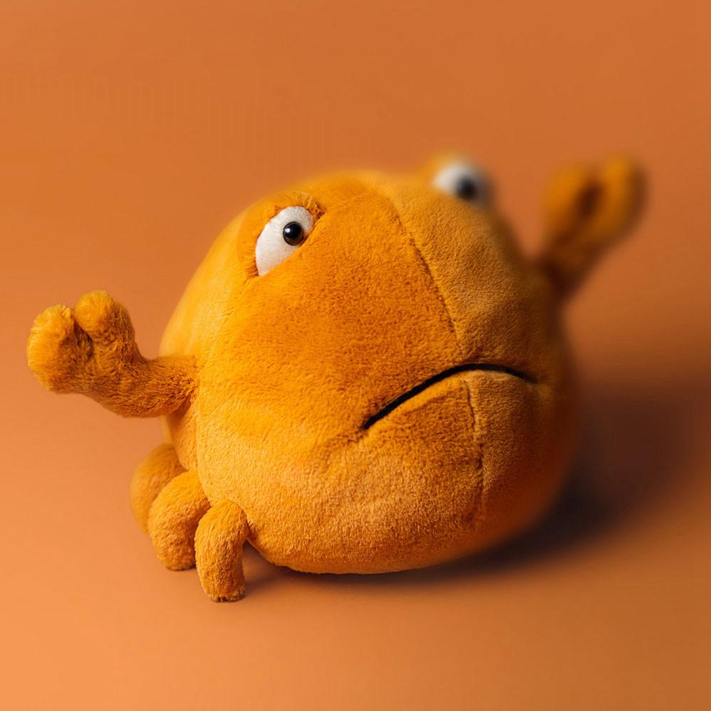 Plazi Jellycat Plyšáci Chrissie Crab,17cm x 18cm x 17cm Oranžové | ZSPLM-0516