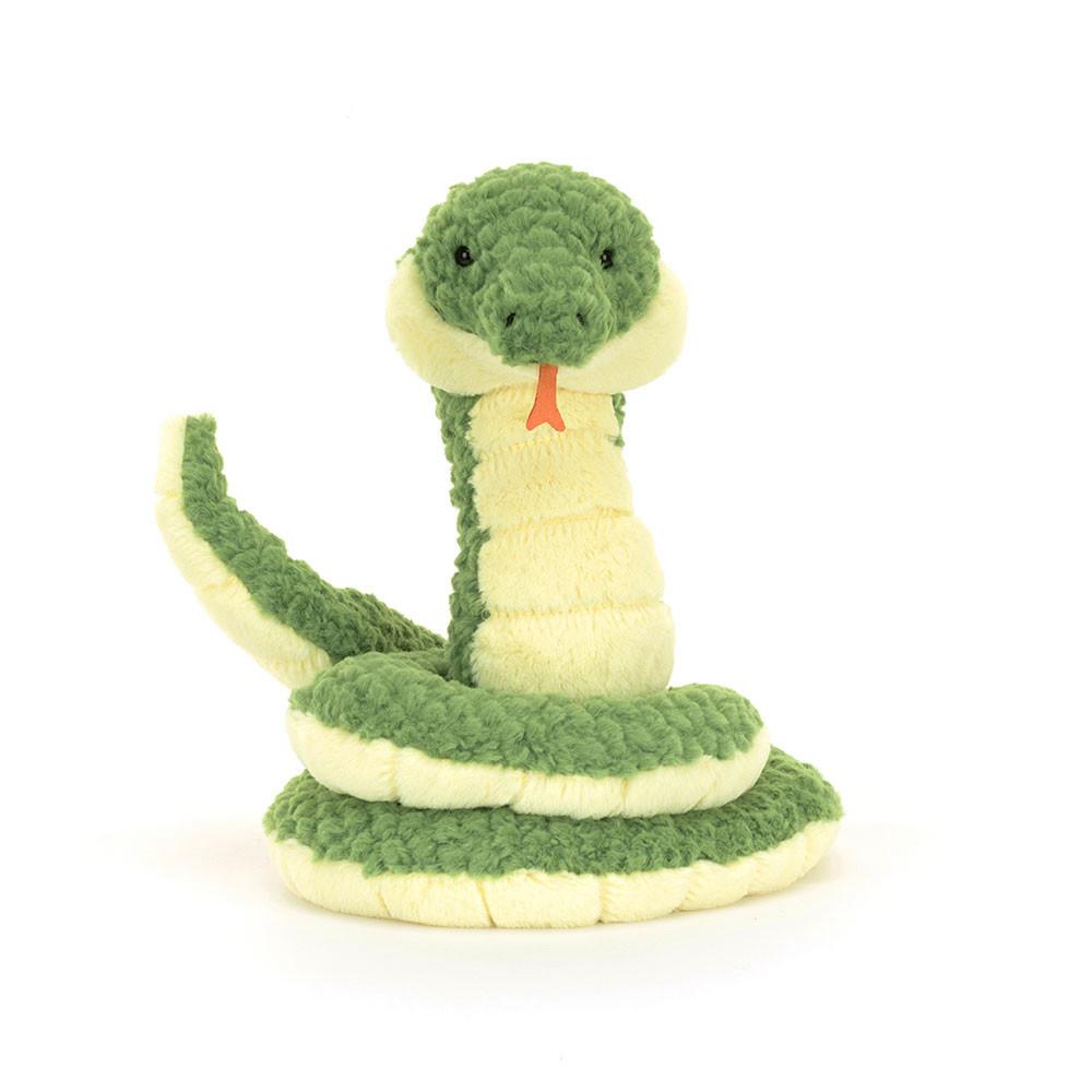 Plazi Jellycat Plyšáci Cizi Snake,27cm x 22cm x 19cm Zelene | FQEKR-1473