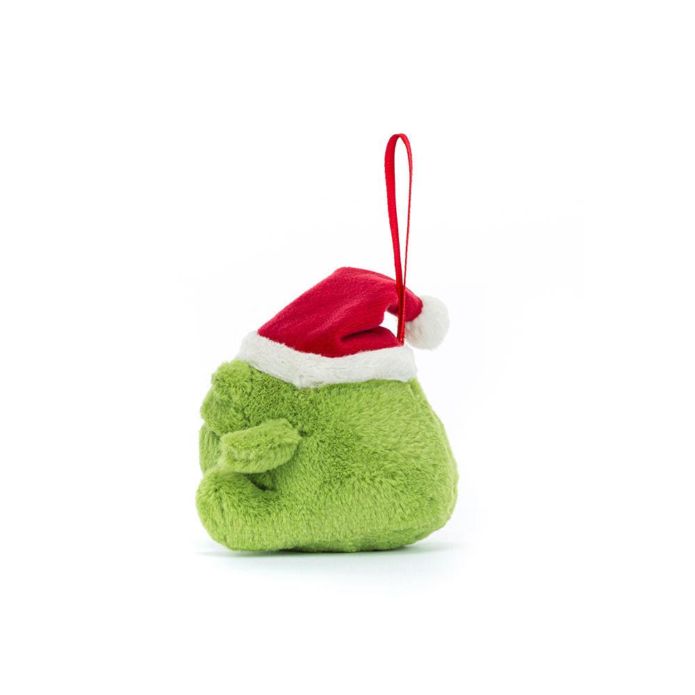 Plazi Jellycat Plyšáci Ricky Rain Žábičky Decoration,8cm x 7cm x 8cm Zelene | DRWKC-0586