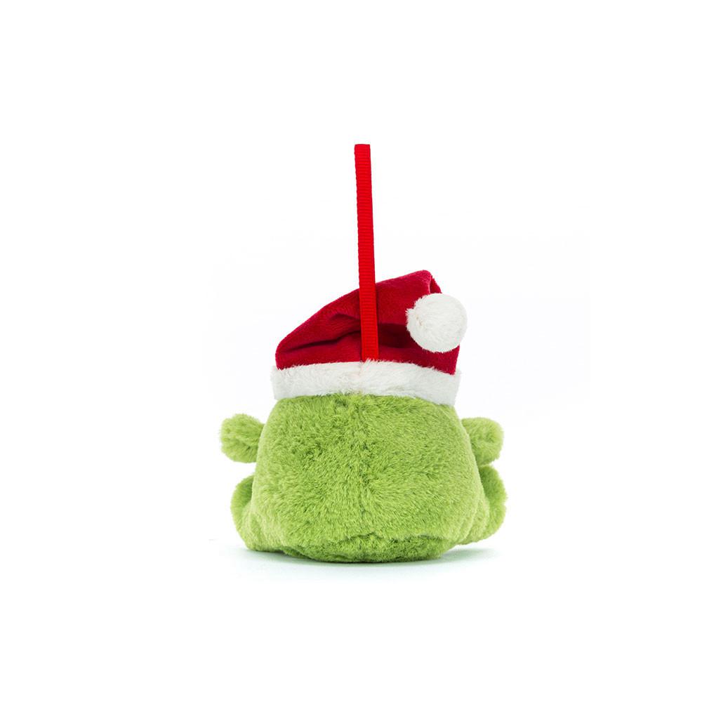Plazi Jellycat Plyšáci Ricky Rain Žábičky Decoration,8cm x 7cm x 8cm Zelene | DRWKC-0586