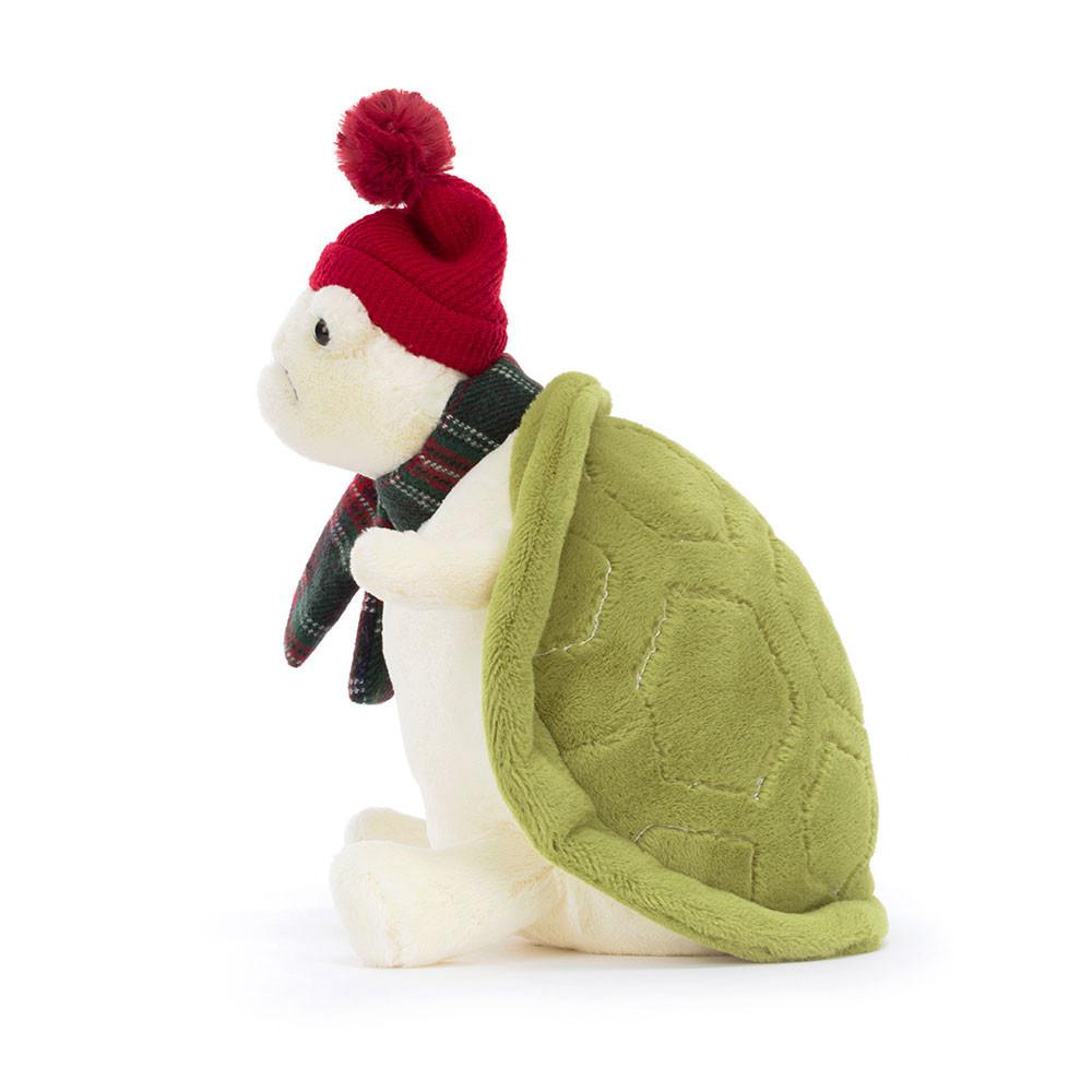 Plazi Jellycat Plyšáci Snowman Timmy Turtle,28cm x 20cm x 16cm Bílé | NWUVM-1938