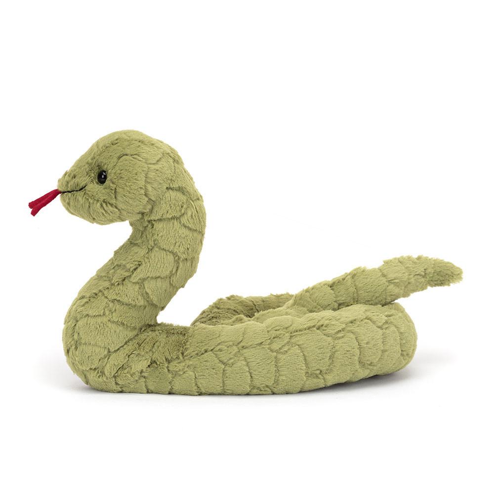 Plazi Jellycat Plyšáci Stevie Snake,19cm x 10cm x 24cm Zelene | GCQRV-2365