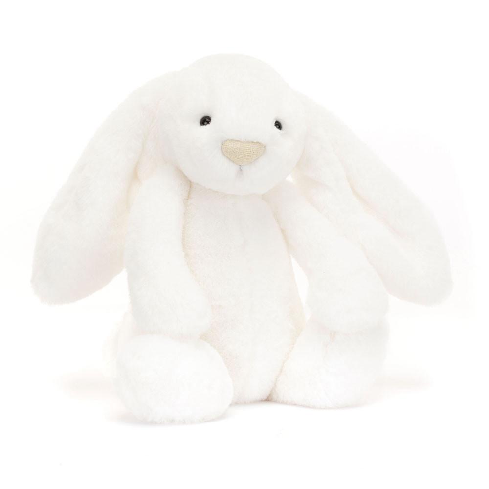 Plyšáci Jellycat Plyšáci Bashful Luxe Bunny Luna,31cm x 12cm x 9cm Bílé | VLKTI-7841