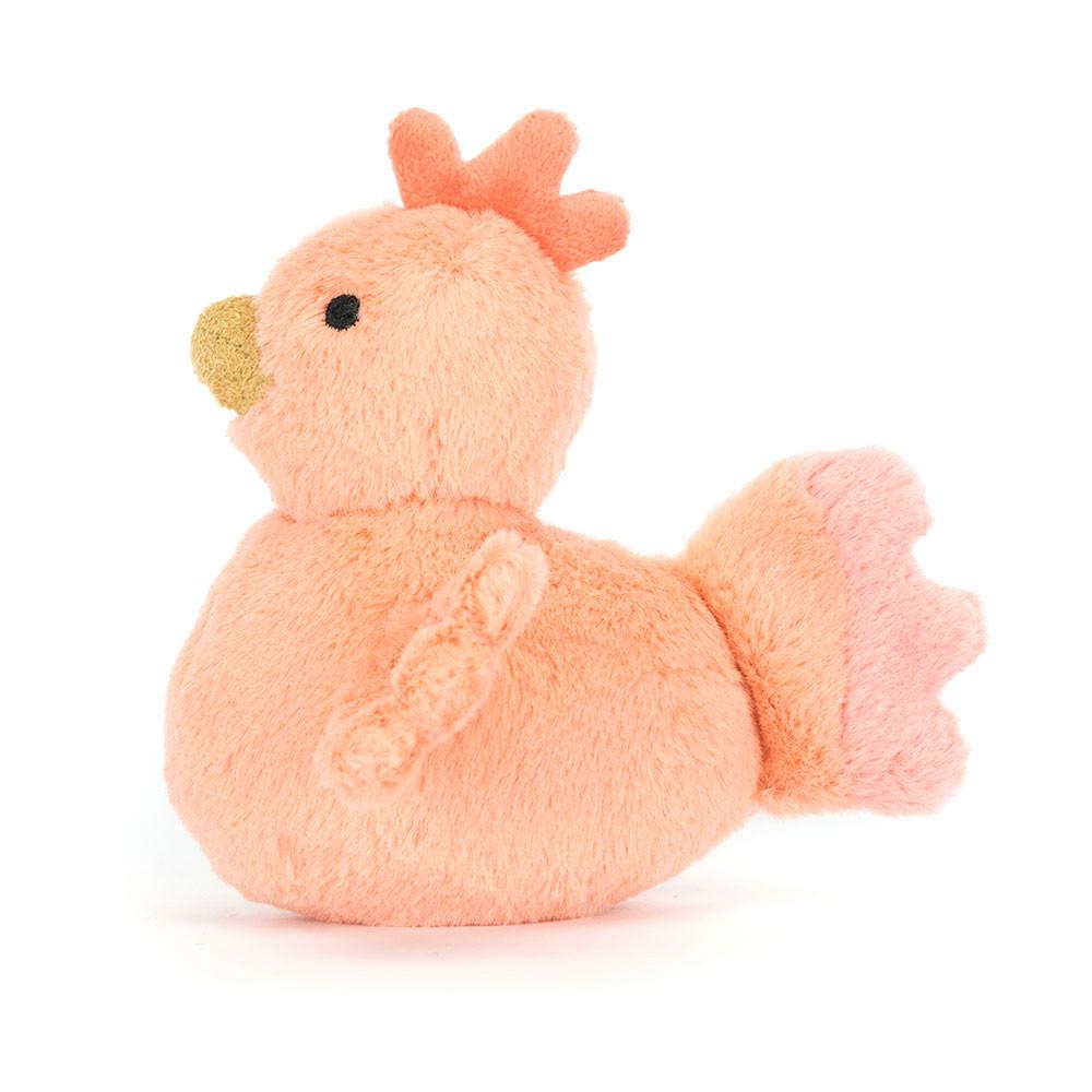 Plyšáci Jellycat Plyšáci Fluffy Chicken,11cm x 6cm x 11cm Oranžové | YJEAD-4801