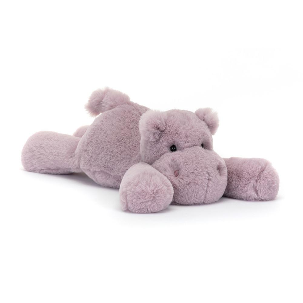 Plyšáci Jellycat Plyšáci Smudge Hippo,13cm x 11cm x 24cm Fialové | UMNDL-9218