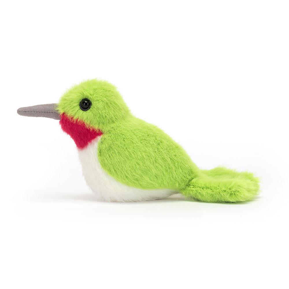 Ptáčci Jellycat Plyšáci Birdling Hummingbird,10cm x 6cm x 9cm Zelene | IAXMN-0513
