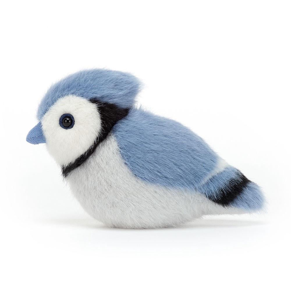 Ptáčci Jellycat Plyšáci Birdling Jay,10cm x 7cm x 9cm Blankyt | DIVZO-3590